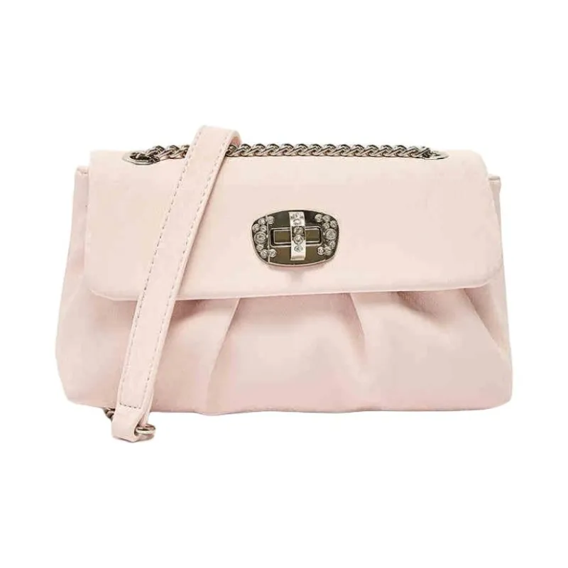 Three Blessings PU Shoulder Bag Medium Size Women's Multicolor-4