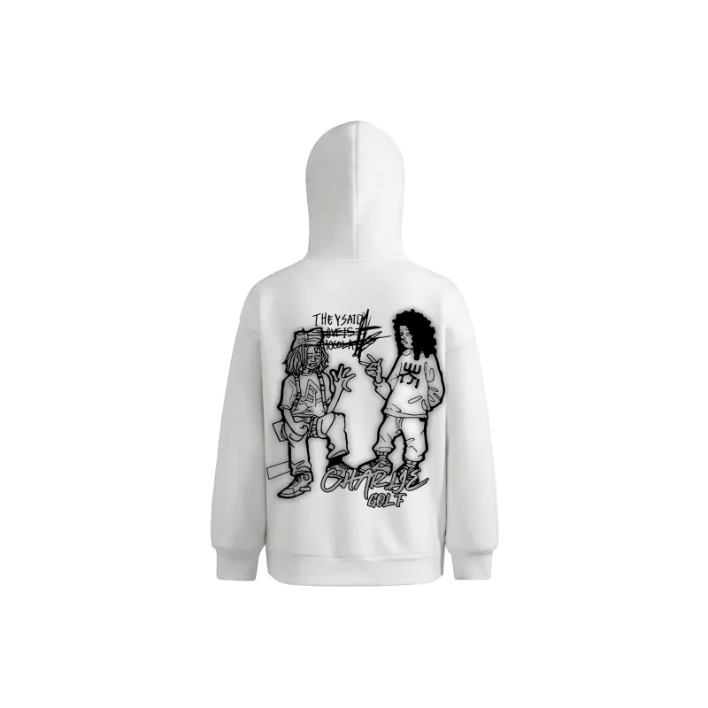 CHARLIE GOLF Sweatshirt Unisex Black-3