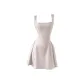 Pink Cropped Dress