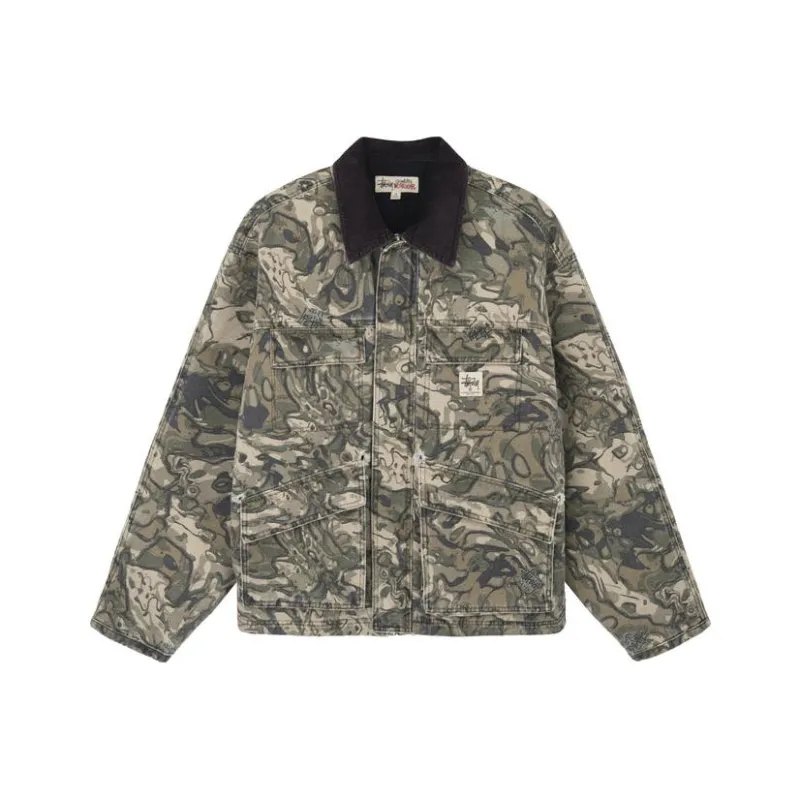 Stussy Washed Canvas Shop Jacket-20