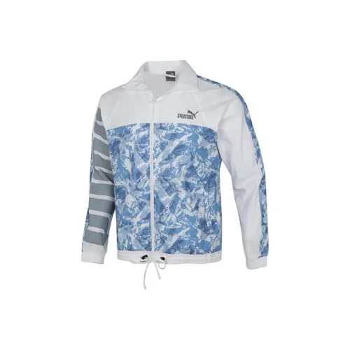 PUMA Mountain Aop Jackets Men White