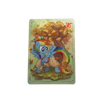KAYOU My Little Pony, Volume 7 Of The Bright Moon Bag, Rainbow Dash SGR Card IP/Anime Cards 1 Pc