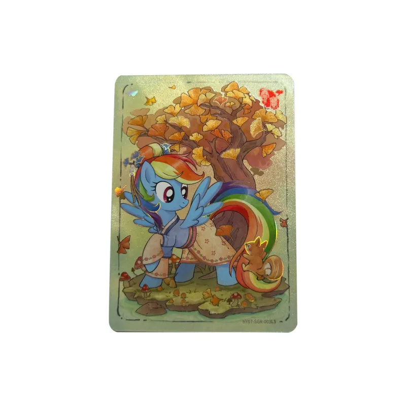 KAYOU My Little Pony, Volume 7 Of The Bright Moon Bag, Rainbow Dash SGR Card IP/Anime Cards 1 Pc-0