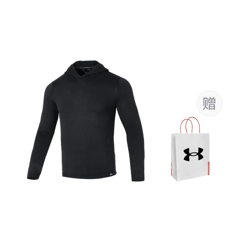 Under Armour Sweatshirt Unisex Black Shopping Bag Included-0