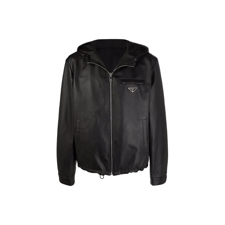 PRADA Jackets Men Black-0