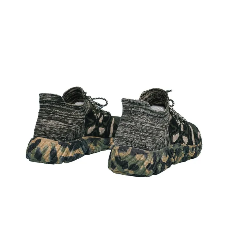 AMICNIEGD Breathable And Wear resistant Low Top Chunky Sneakers Unisex-8