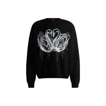 HUGO BOSS x Les Benjamins Knitwear Men's Black