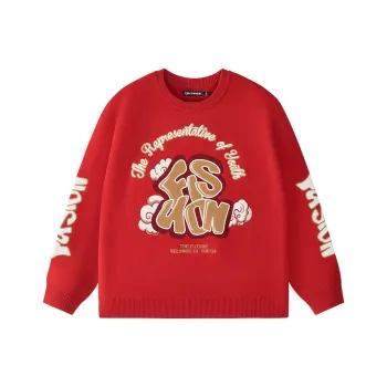FILA FUSION FW24 Sweater Unisex Red