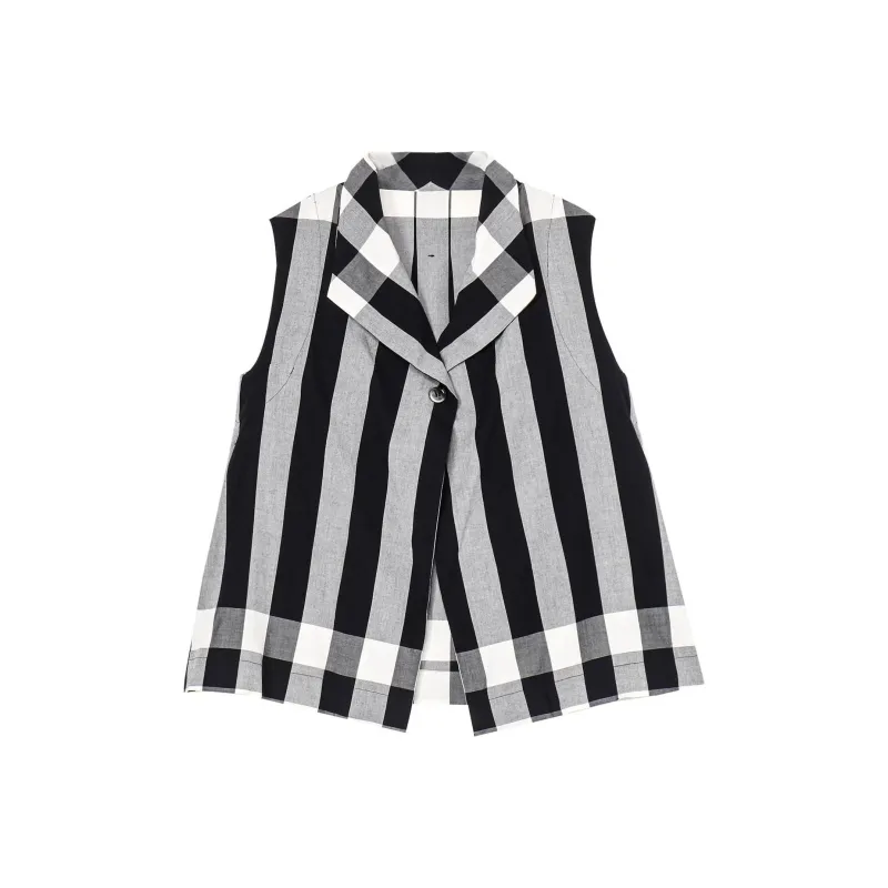Yohji Yamamoto SS24 Tank Top Unisex Black-0