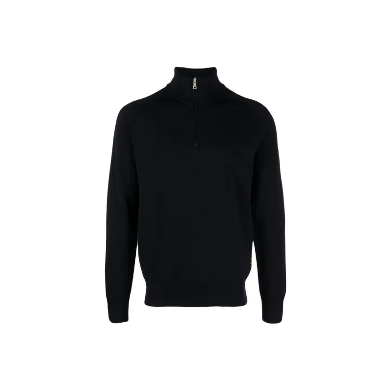 Orlebar Brown Lennard Zip up Merino wool Jumper-0