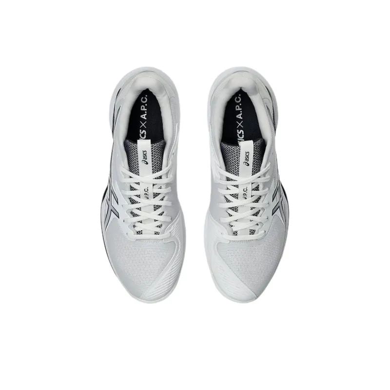 A.P.C x Asics Solution Speed FF 3 Anti Slip Wear Resistant Low Top Tennis Shoes Women's White Blue-2