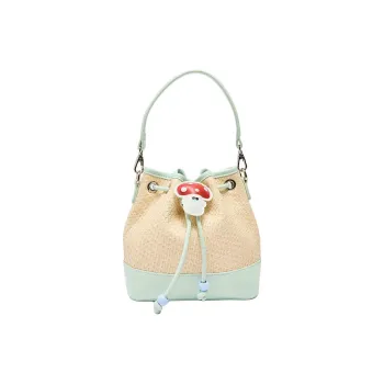 Three Blessings PU Handbag Medium Size Women's Multicolor