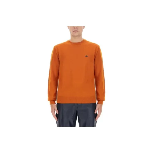 Vivienne Westwood Orb Embroidered Crewneck Knitted Jumper
