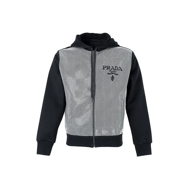 PRADA Jackets Men Black-0