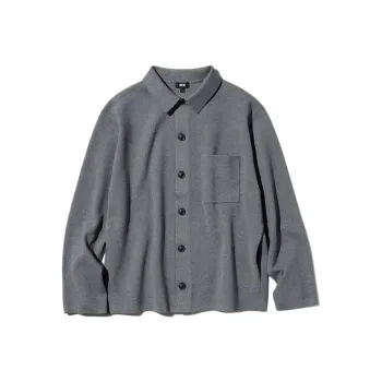 UNIQLO Sweaters Unisex 07 Asphalt Gray