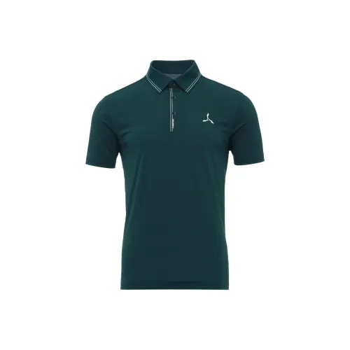LI NING 1990 Polo Shirt Men's Scallion Green