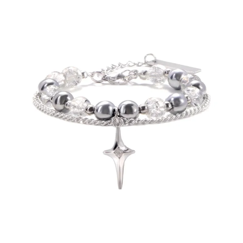 MEOBURLIY Colored Glaze Bracelets Unisex-1