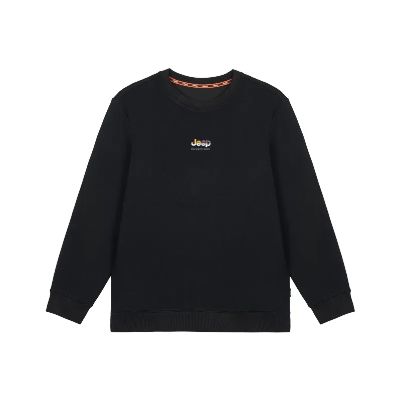 Jeep FW25 Sweatshirt Unisex Black-0