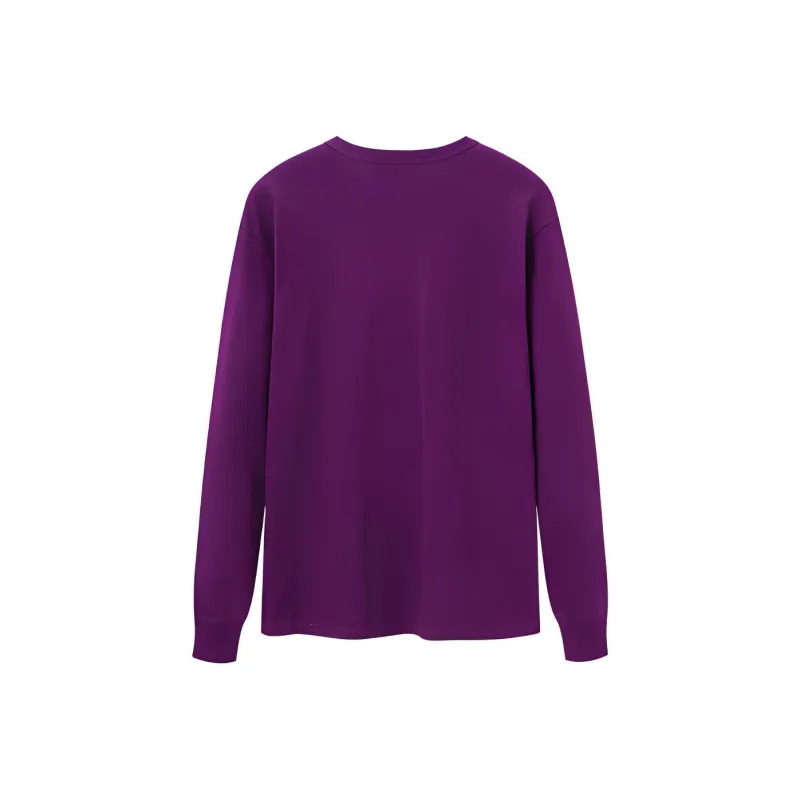 Champion Crew Neck Regular Sweatshirt US Version Unisex Purple-1
