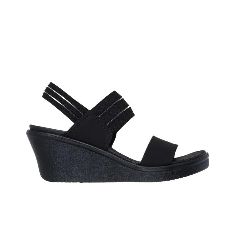 Skechers Rumble On Night Flirt One Strap Sandals Women's Black-1