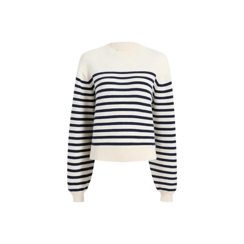 KHAITE Striped Crewneck Jumper-0