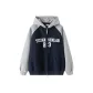 Navy Blue & Heather Gray
