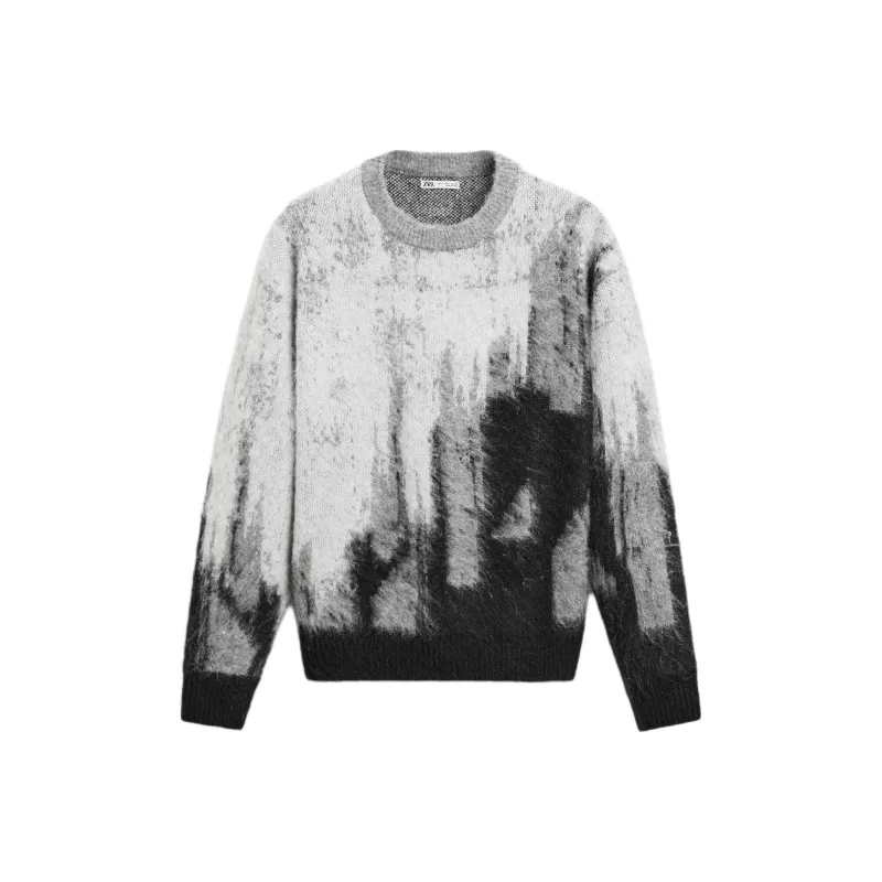 ZARA Sweaters Men Gray-0