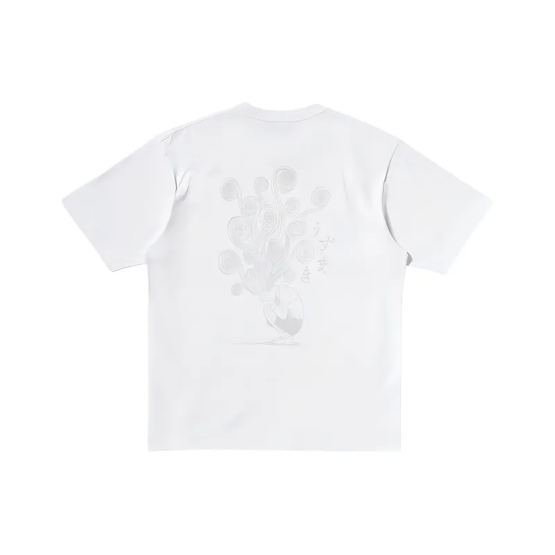 UNIQLO x XUANWO Swirl Collaboration T Shirt Unisex White-1