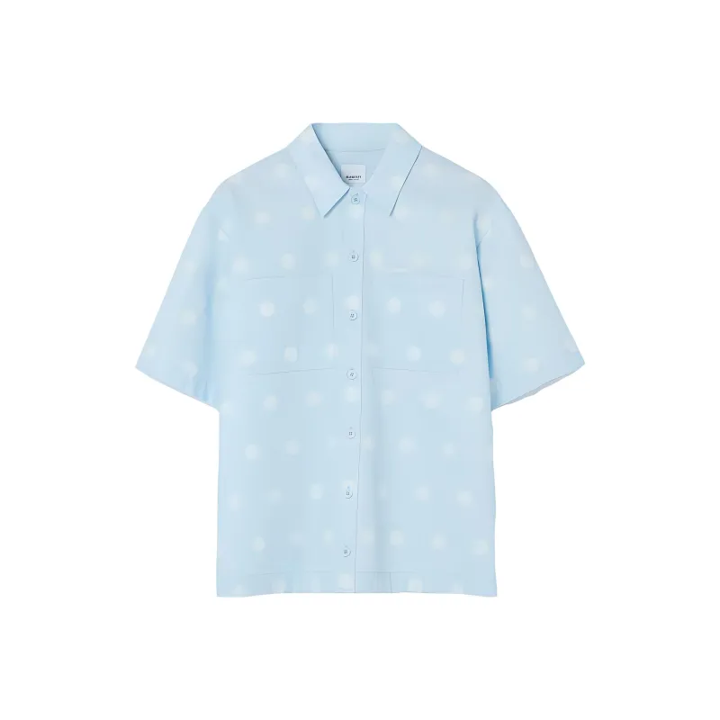 Burberry SS23 Shirt Men's Light Blue-0