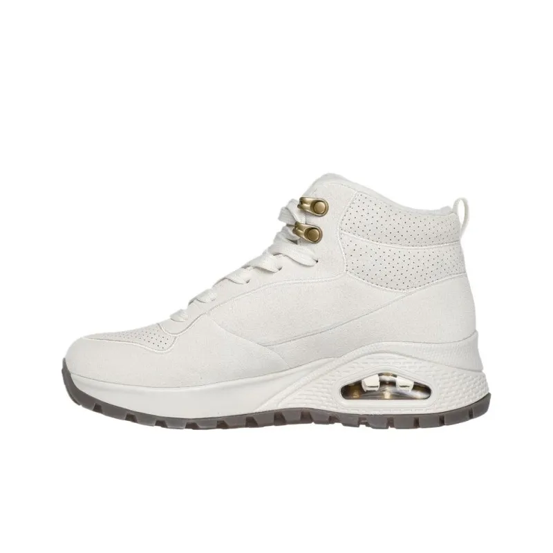 Skechers Uno Rugged Low Top Casual Shoes Women's Beige-2