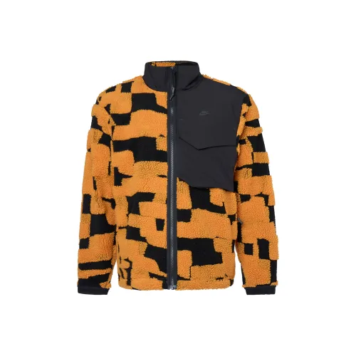 Nike Therma fit Tech Pack Engineered Zipper Jacket Yellow