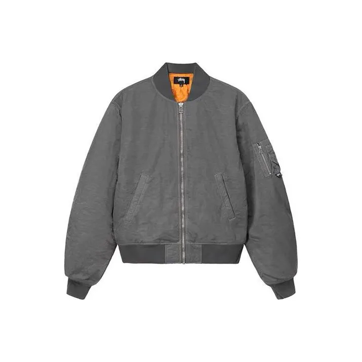 Stussy Dyed Nylon Bomber-6