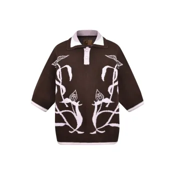 BIRTH OF ROYAL CHILD FW24 Polo Shirt Unisex Brown