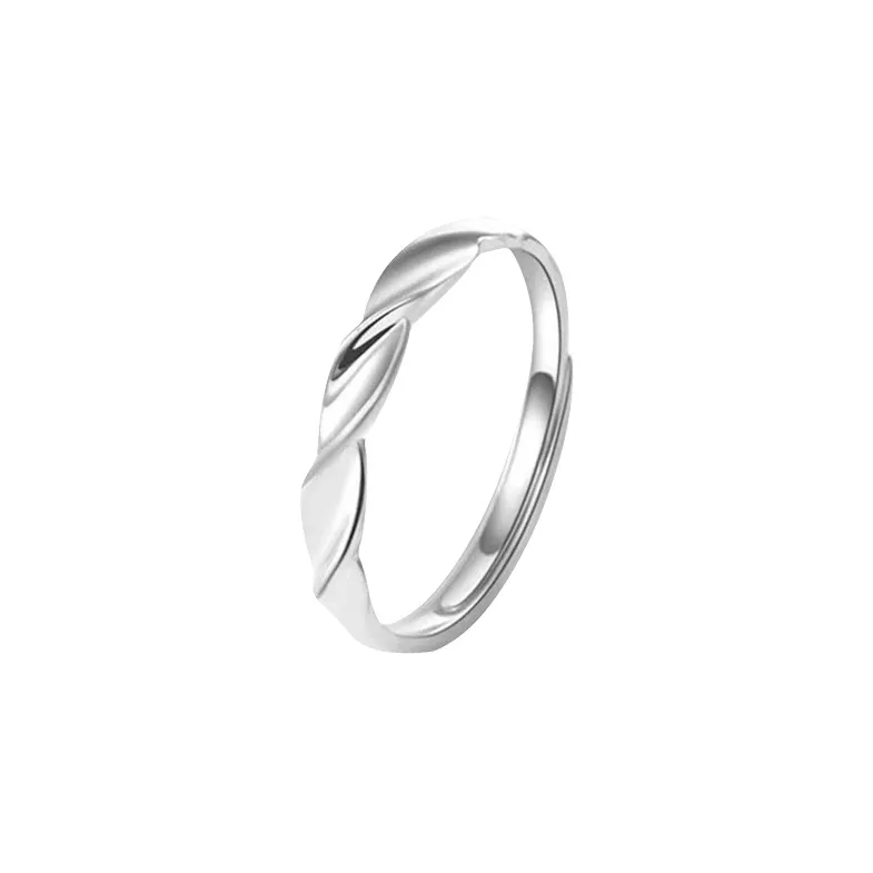 MGS Sterling Silver Minimalist Style Versatile Luxury Elegance Refined Accessory Bestie Unisex-4