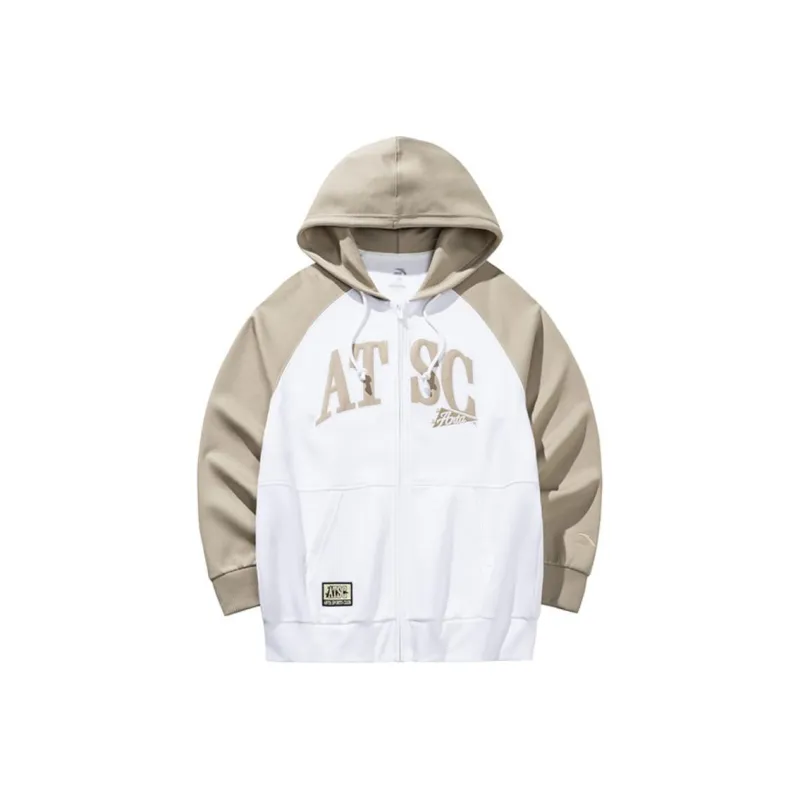 Anta Life Collection Sweatshirt Men's Snowflake White-0
