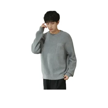 Tonlion Knitwear Men's Light Heather Gray