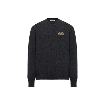 Alexander McQueen Seal Logo appliqué Jumper