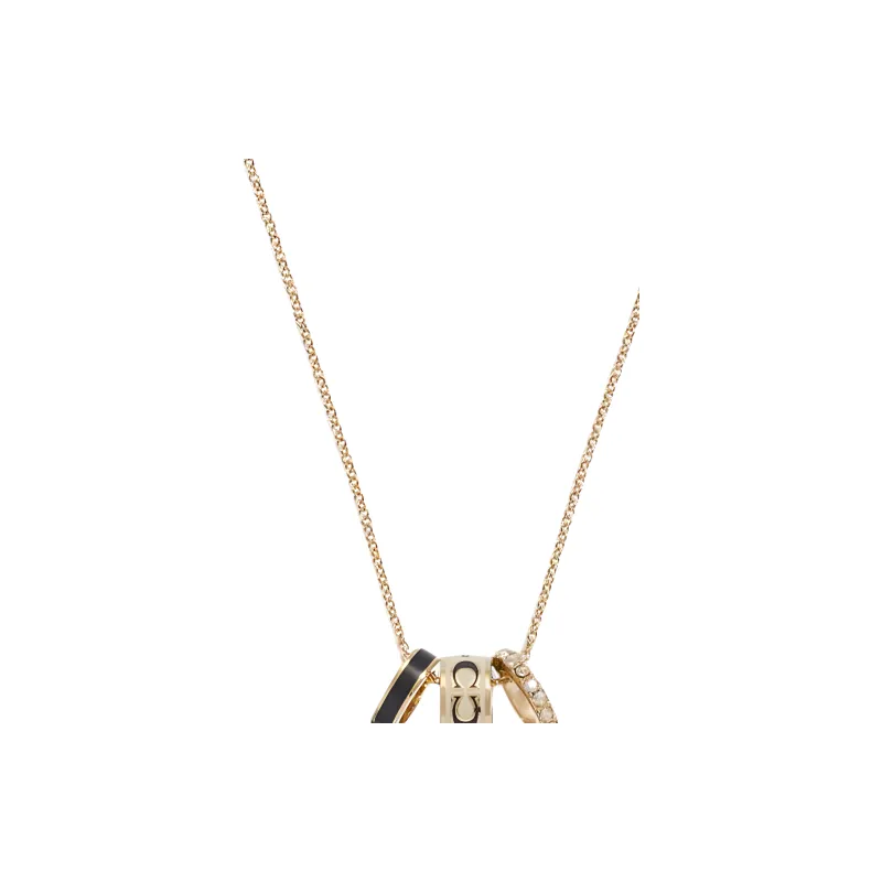 COACH Enamel Necklaces Women's Gold-1