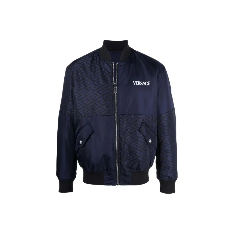 VERSACE Jackets Men Blue-0