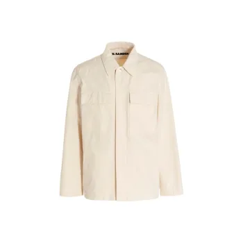 JIL SANDER Jackets Men Beige Yellow