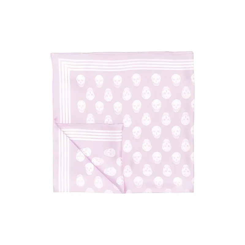 Alexander McQueen Allover Skull Printed Scarf-0