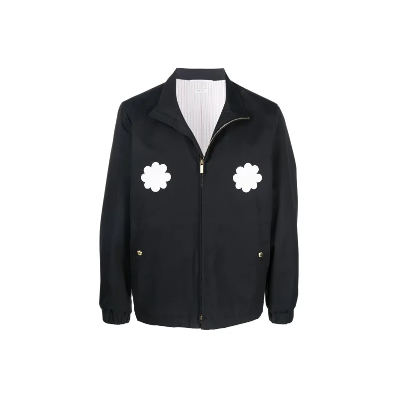 THOM BROWNE Jackets Men Navy-0