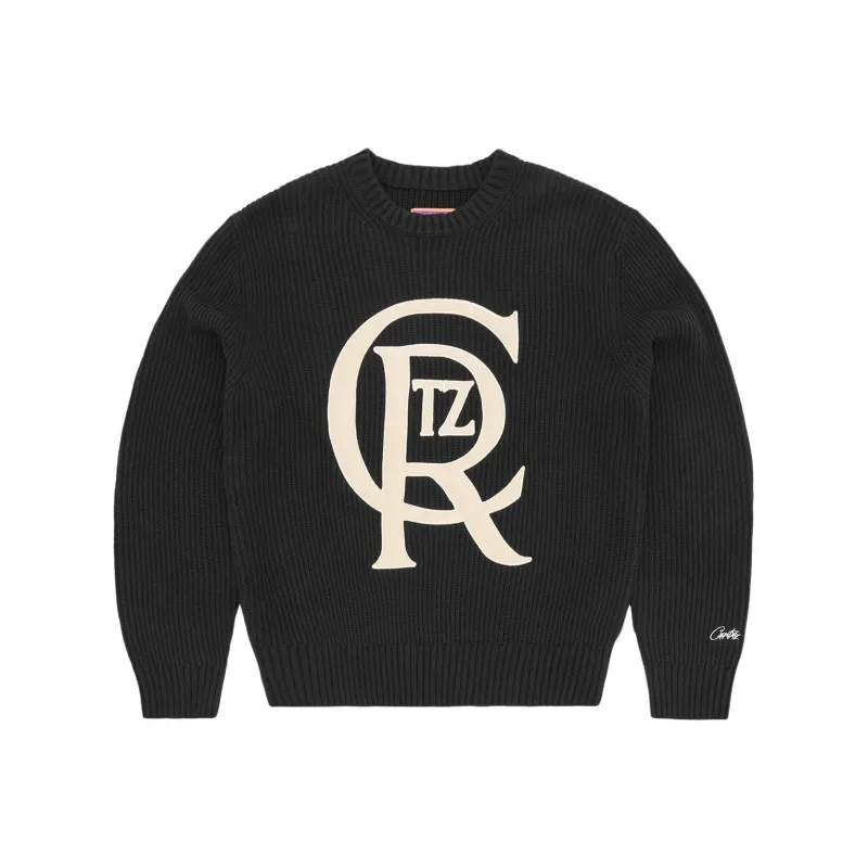 Corteiz Crest Knit Sweater-0