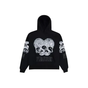 PLEASURES Double Skull Hoodie