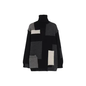 Yohji Yamamoto POUR HOMME FW24 Sweater Men's Black