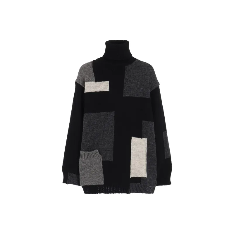Yohji Yamamoto POUR HOMME FW24 Sweater Men's Black-0