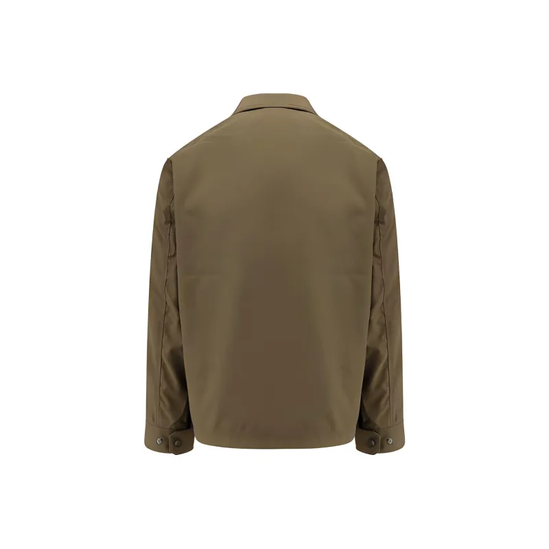 Canada Goose Burnaby Logo Patch Buttoned Jacket-1