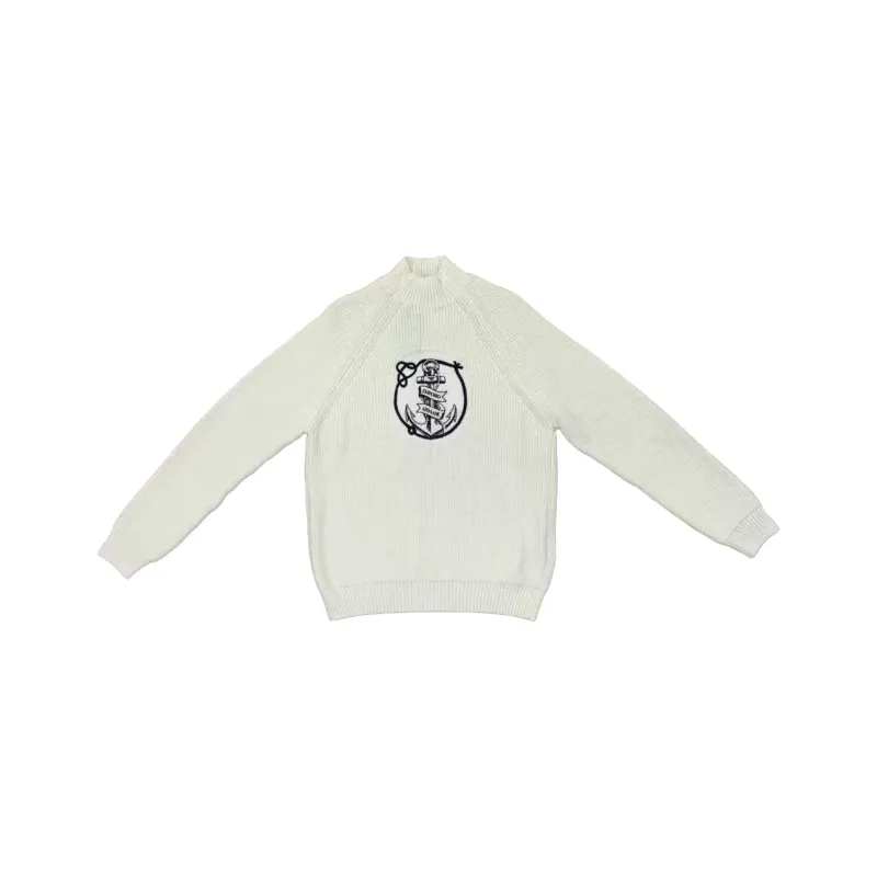 EMPORIO ARMANI FW24 Sweater Unisex White-0