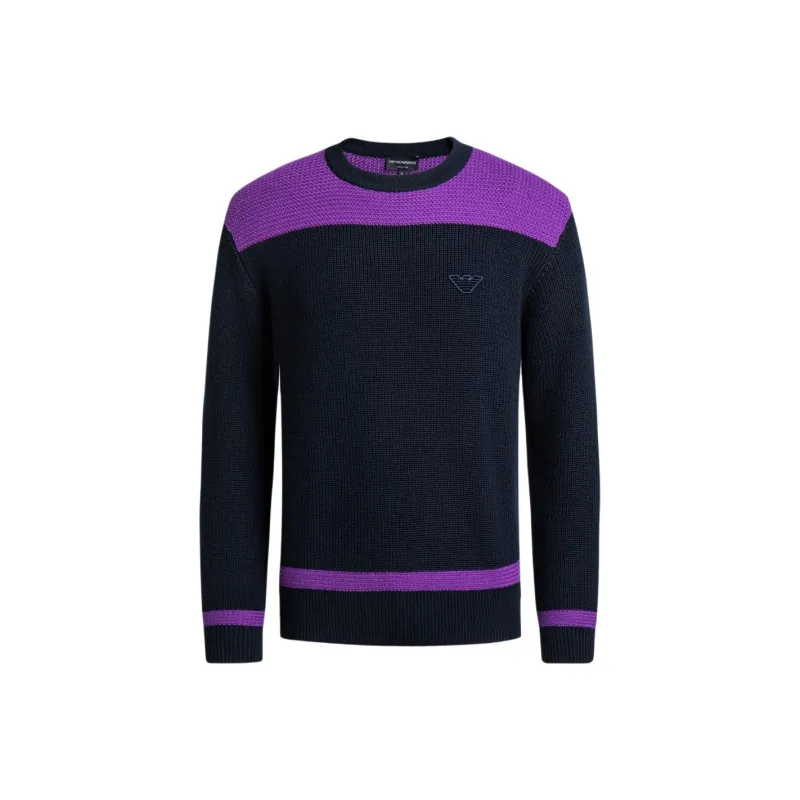 EMPORIO ARMANI FW23 Knitwear Men's Multicolor-0
