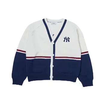 MLB Varsity New York Yankees Knitwear Unisex Cream